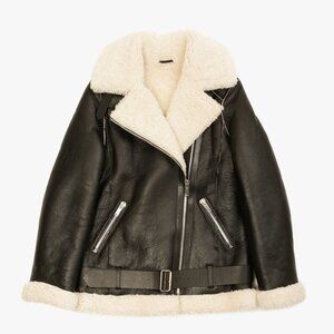 LTH JKT genuine shearling coat
